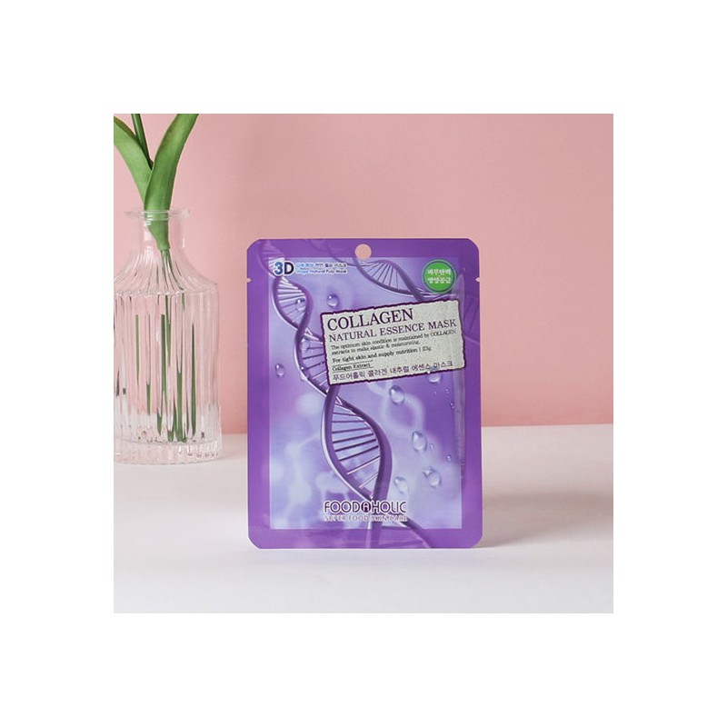 Food Aholic (100 Sheets) Food A Holic 3D Collagen Natural