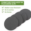 COVERCORNER Non Slip Furniture Pads 16 PCS 3'' Round -