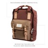 Doughnut Macaroon Jungle Unisex Backpack with Laptop Compartment, Student Backpack,