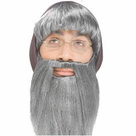 Rubie's Full Straight Beard Rubies 2045 ALL COLORS - Black