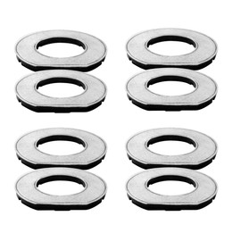 8X Filters for Anti Splash No Spill Dog Water Bowl Compatible with Lumoleaf URPOWER ELS pet and many others (8, White)