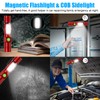 Flashlight USB Rechargeable, Magnetic LED Flashlight, Super Bright LED Tactical