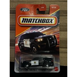 Hot Wheels Matchbox 2016 Ford Police Interceptor Utility 1:64 San Diegos Finest Police Dept