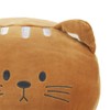balvi Kitty Cat-Shaped Cushion Comfortable and Very Soft Polyester