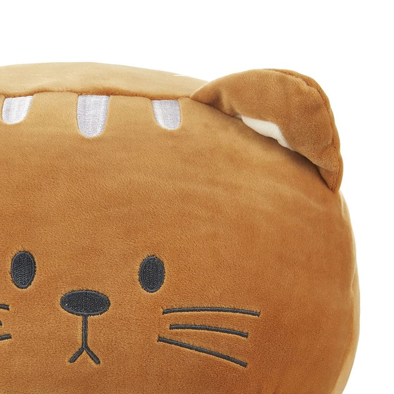 balvi Kitty Cat-Shaped Cushion Comfortable and Very Soft Polyester
