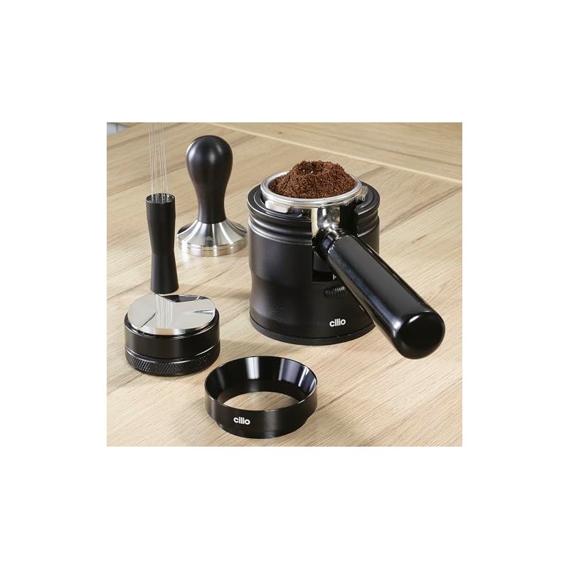 Cilio Barista Dosing Ring 58 mm Magnetic Anodised Aluminium