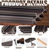 3PCS Replacement Door Bottom with Vinyl Fins 36" Long 1