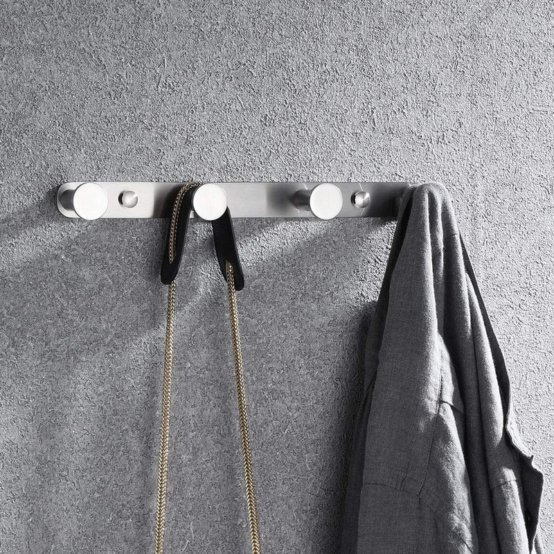 LOLYPOT Towel Hook, Bathrobe Hook, Wall Hook, Clothes Hook, 304