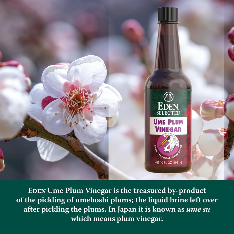 Eden Ume Plum Vinegar, Traditionally Made in Japan, No Chemical