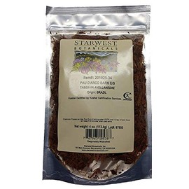 Pau D'Arco Bark C/S Wildcrafted - 4 Oz (113 G) - Starwest Botanicals