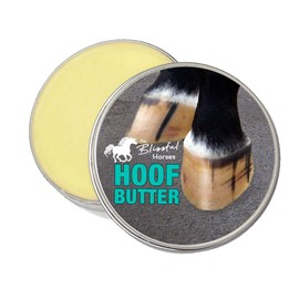 The Blissful Horses Hoof Butter All Natural Support for Your Horse's Hooves, 4-Ounce