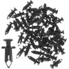 Vkinman Vkinman Plastic Fender Clips Body Rivets Replacement for Honda Rancher Foreman Rubicon Rincon TRX680 TRX650 (50-Pack)