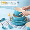 GIPP 21PCS Pots and Pans Set Non Stick, Kitchen Cookware