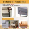 Upgraded Cat Scratch Furniture Protector,Cat Scratch Sofa Arm Sheild with