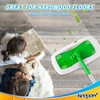 KEEPOW Reusable Dry Sweeping/Wet Mopping Cloths Compatible with Swiffer Sweeper,