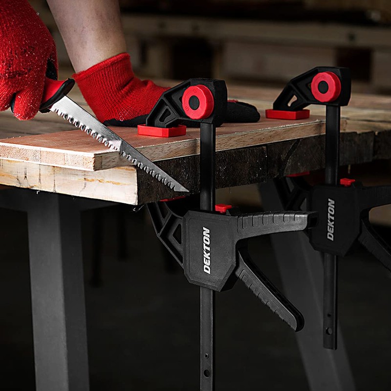 Dekton Rapid Bar Clamp Professional-High Clamping Pressure| Quick-release Mechanism| Durable
