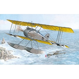 Roden Albatros W4 Late German Floatplane Fighter Airplane Model Kit