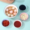 TIE-DailyNec 8 Pack Dipping Bowls Soy Sauce Dish Seasoning Plates,