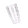 MAGICLULU 18oz Cups Replacement Plastic Mixing Cup for Blender Juice