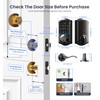Veise VE017-L Fingerprint Smart Lock with 2 Lever Handles, Keyless