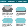 Granbest Checkered Couch Cover for 3 Cushion Couch High Stretch