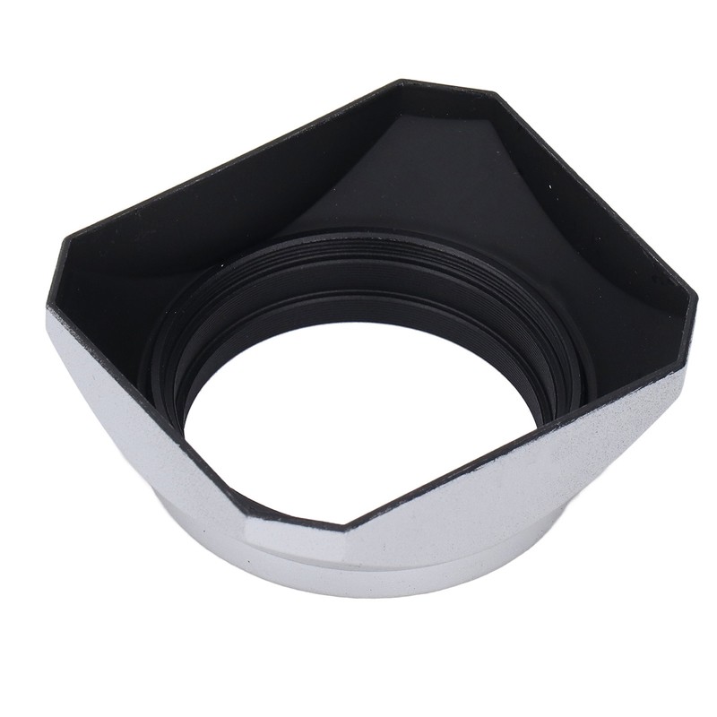 Lens Hood Square Retro 46mm Lens Hood Shade for Digital