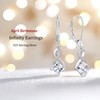Starnny Hoop Earrings Silver 925 Women's 3A Cubic Zirconia Earrings
