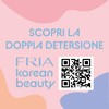 Fria Korean Beauty Olio Struccante, Rimuove il Trucco Waterproof, Testato
