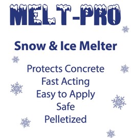 Detco Snow & ICE MELT -50lb Bag, Safe Around Pets, Lawn, shrubs, Sidewalks, porches and driveways. Unique Polymer Formula-Big