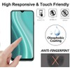 Tuxiwei [ 4-Pack For BLU G34 Tempered Glass Screen Protector,
