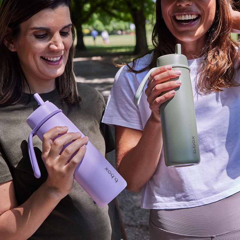 b.box [24.2 fl oz (690 ml) Insulated Flip Top Bottle]