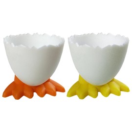 Cartoon Egg Holders, Chicken Feet Egg Cup, Egg Cups Easter, Easter Egg Holder Stand, Funny Egg Cup Holders, Egg Cups Novelty Easter Egg Holder Stand Egg Cups, Boiled Egg Cups for Breakfast Brunch