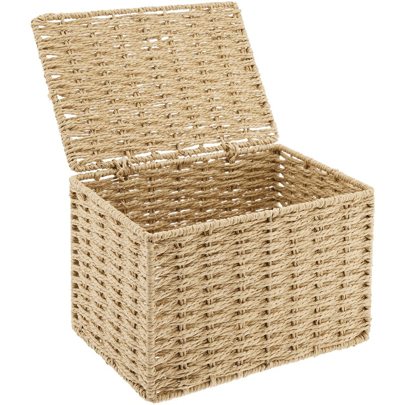 Chidorisangyou Storage Box, Beige, W 9.1 x D 6.3 x