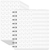 2500 Pcs Heavy Duty Hole Reinforcement Stickers - 1/4" Diameter