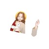 iplusmile 3pcs Car Wiper Sticker Jesus Decal for Left-Hand Swing