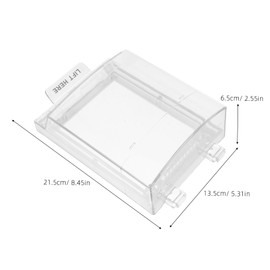 Operitacx Schutzabdeckung Für Alarmschalter Schutz Für Feuermelder Schutz Für Feuer Notfalltafeln Schutz Für Meldertasten Schutz Für Feuer Reset Schalter Schalterabdeckungen