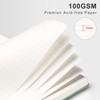 RETTACY Spiral Journal Notebook, 110 Numbered Pages, A4 Large Size