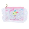 Sunstar Stationery Sanrio Character Pouch, Clear Pouch, Y2K Ballet Core, Usahana S2334437