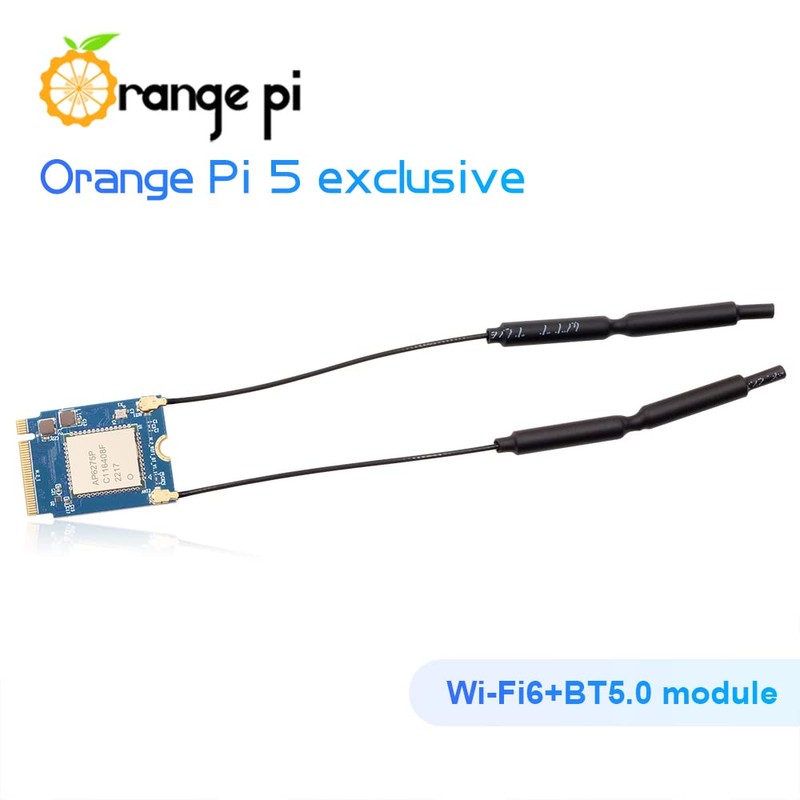 Orange Pi PCIe WiFi 6.0 Bluetooth 5.0 Module Only for