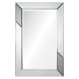 Renwil Rumba Mirror in Silver and Grey