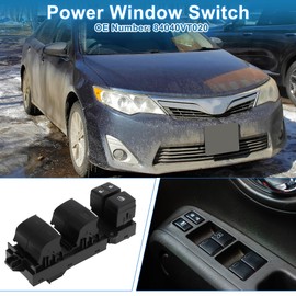 A ABSOPRO Power Window Switch No.84040VT020 Front Right Driver Side Window Control Switch for Toyota Camry Prius Land Cruiser Black