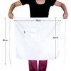 SevenFish Chef Hat Waist Apron Set, Adjustable Elastic Cooking Hat,