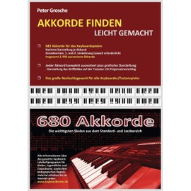 Akkorde finden leicht gemacht: Das große Nachschlagewerk für alle Keyboarder und Pianisten - mehr als 680 Akkorde im Überblick