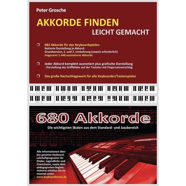 Akkorde finden leicht gemacht: Das große Nachschlagewerk für alle Keyboarder