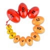 Skillssist Wooden Prader Orchidometer, Prader Balls, Endocrine Rosary for Endocrinologist