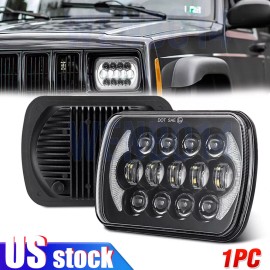 Unbranded Brightest 5X7" 7x6inch Rectangle LED Hi/Lo Headlight DRL for Toyota Pickup Truck