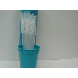 Talisman, Flexible Drinking Straw, 10 Inches, 25 Pack, Color Natural