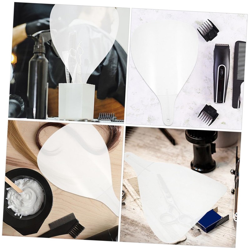 IWOWHERO 2pcs Barber Facial Shield Mask Full Coverage Face Protection