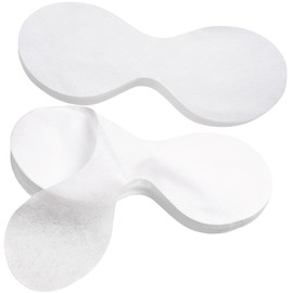 Winsyison 100 Sheets Disposable Eye Pads, Non-Woven Cotton Paper Facial Masks for Skincare & Spa, DIY Clear Moisturizing Eye Care Beauty Sheets