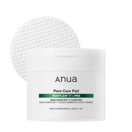 ANUA Heartleaf 77 Toner Pad 70 Sheets, PHA Dead Skin Care Low pH with Korean toner pads, Daily exfoliating, Quick & Easy Facial Mask With Hearleaf, Korean Skin Care